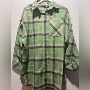 Oversized Plaid Flannel